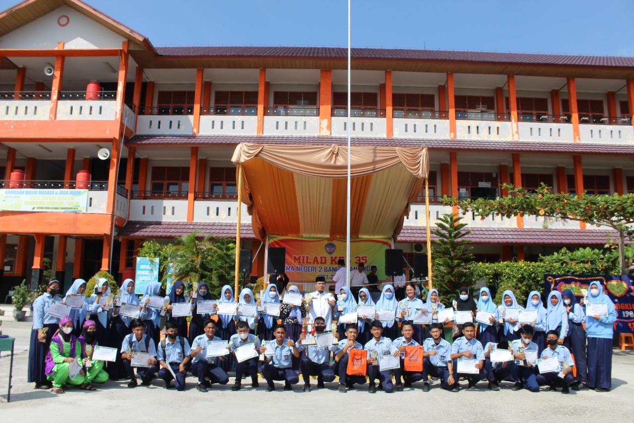 HUT SMAN 2 BANGKINANG KOTA KE 35